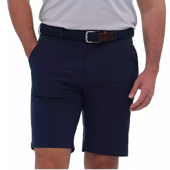 NWOT Greg Norman Collection Dark Blue Golf Shorts - Picture 1 of 8